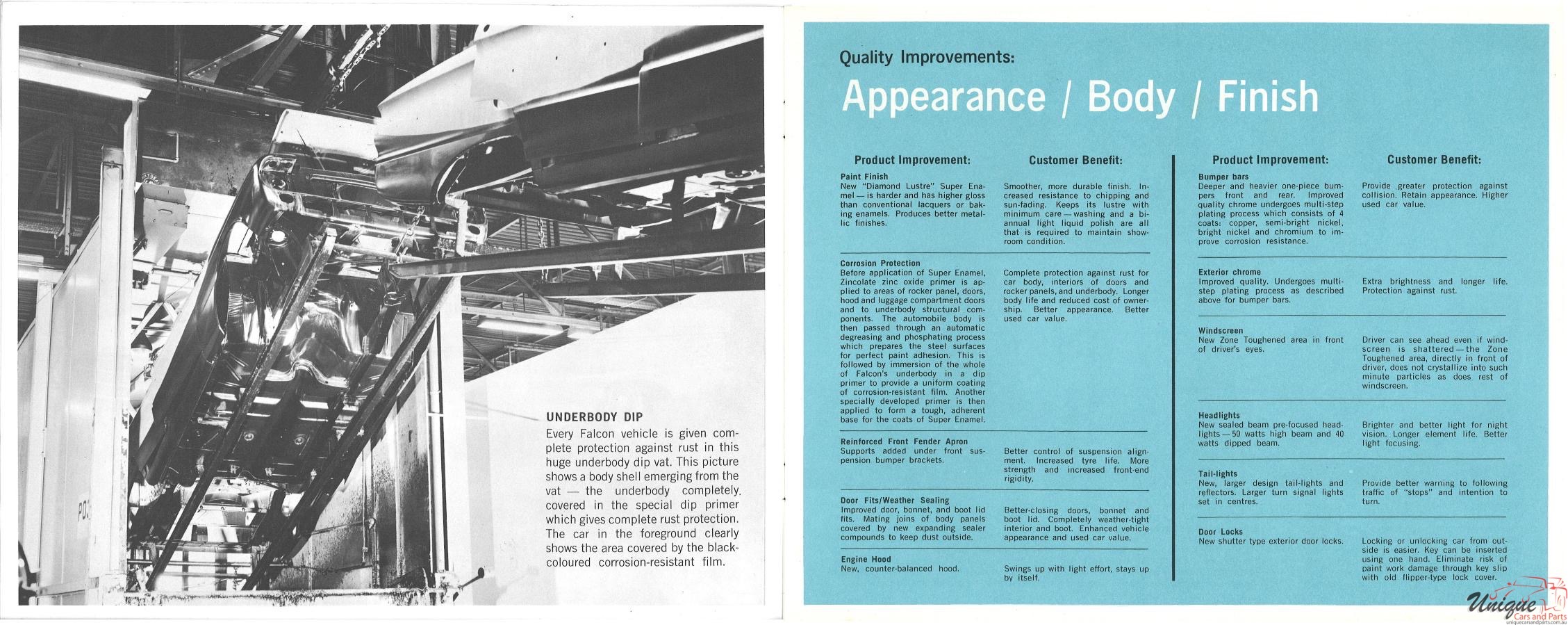 1964 Ford XM Falcon Brochure Page 1